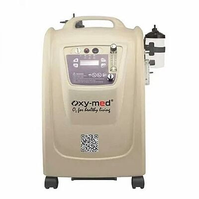 Oxymed Oxygen Concentrator 10LPM (Dual Flow Meter)
